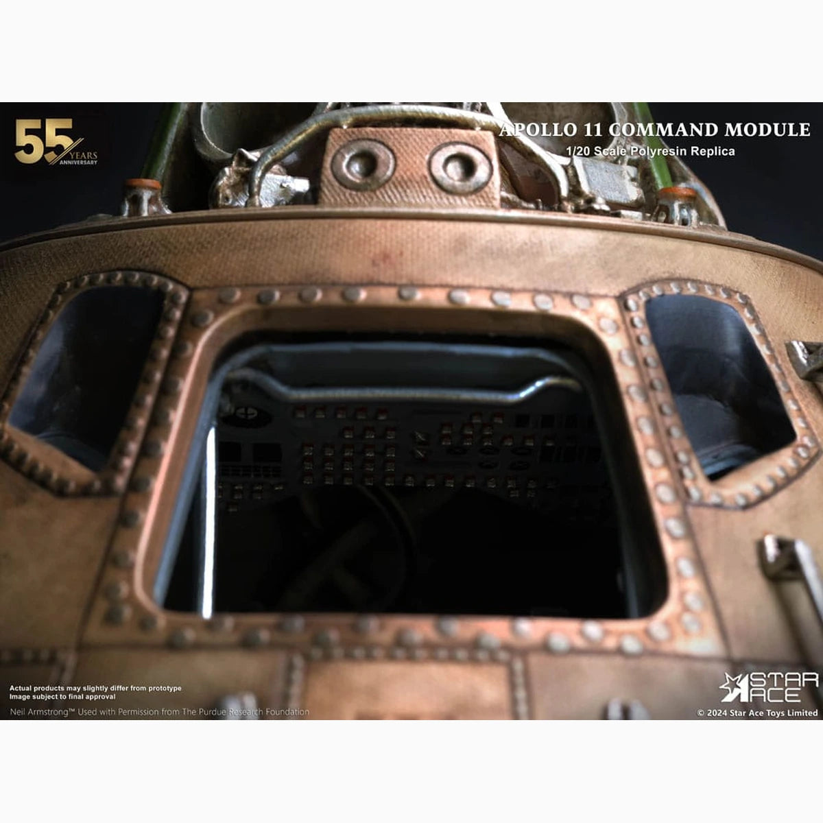 Apollo 11 réplique 1/20 Command Module (DX) 20 cm - Image 6