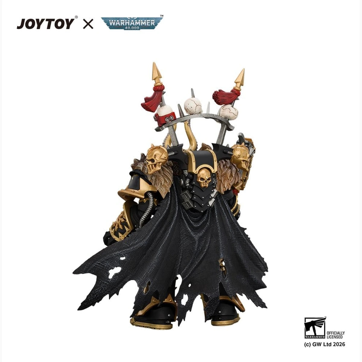 Warhammer figurine Black Legion Chaos Lord (13 cm) - Image 2