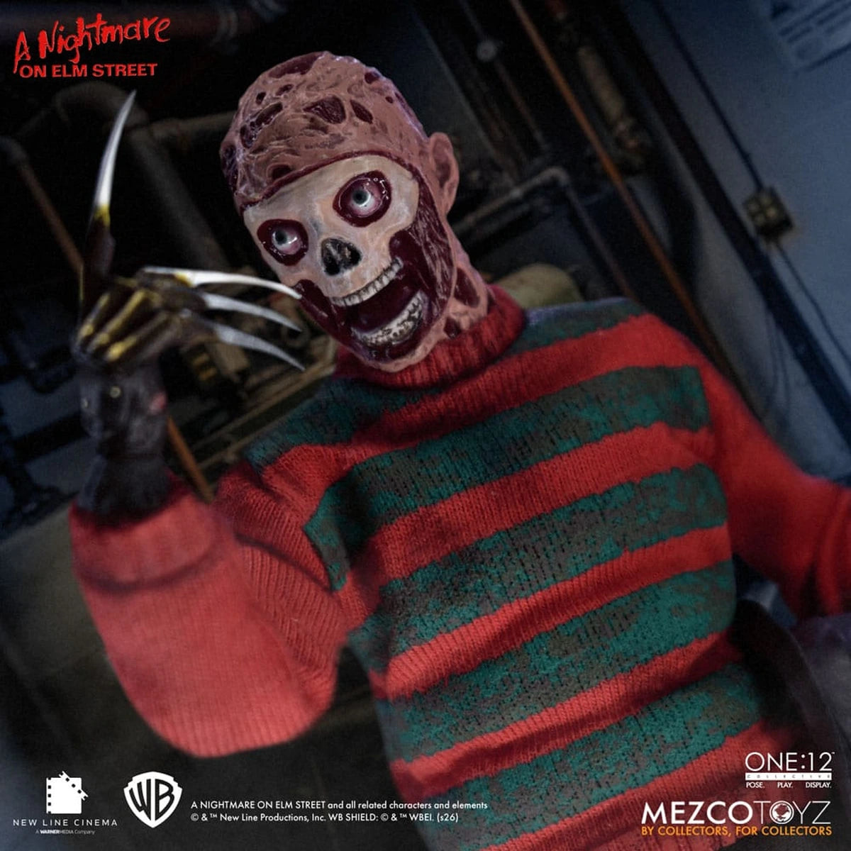 Les Griffes de la nuit figurine 1/12 Freddy Krueger 17 cm - Image 4