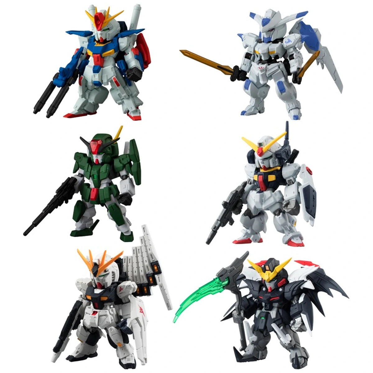 Gundam Shokugan Gundam Converge W30 Asst 10pcs - Image 1