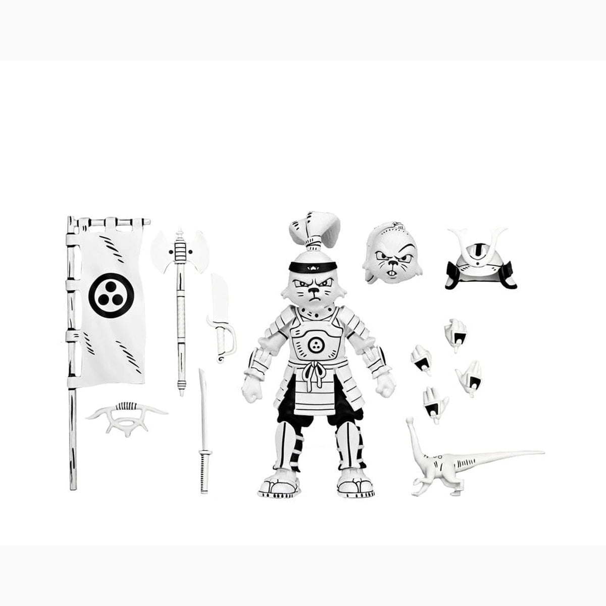 Usagi Yojimbo figurine Samurai Usagi Yojimbo (Black & White) 18 cm - Image 5