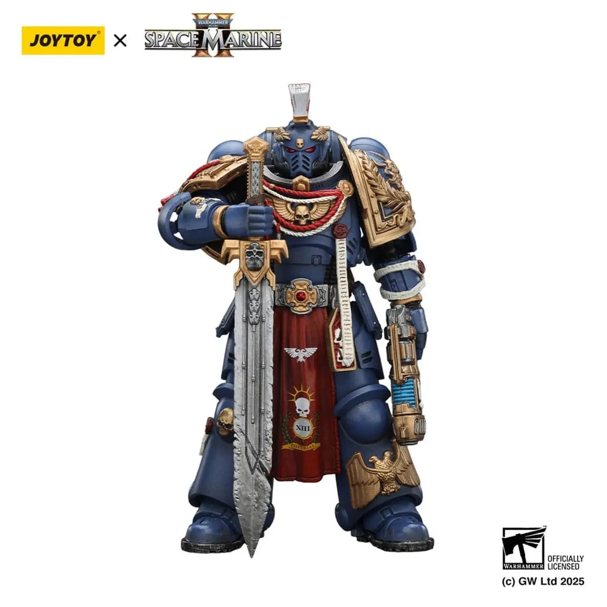 Warhammer 40,000: Space Marine 2 figurine Ultramarines Relic Primus Armourwith Plasma Pistol and Combat Blade 13 cm - Image 3