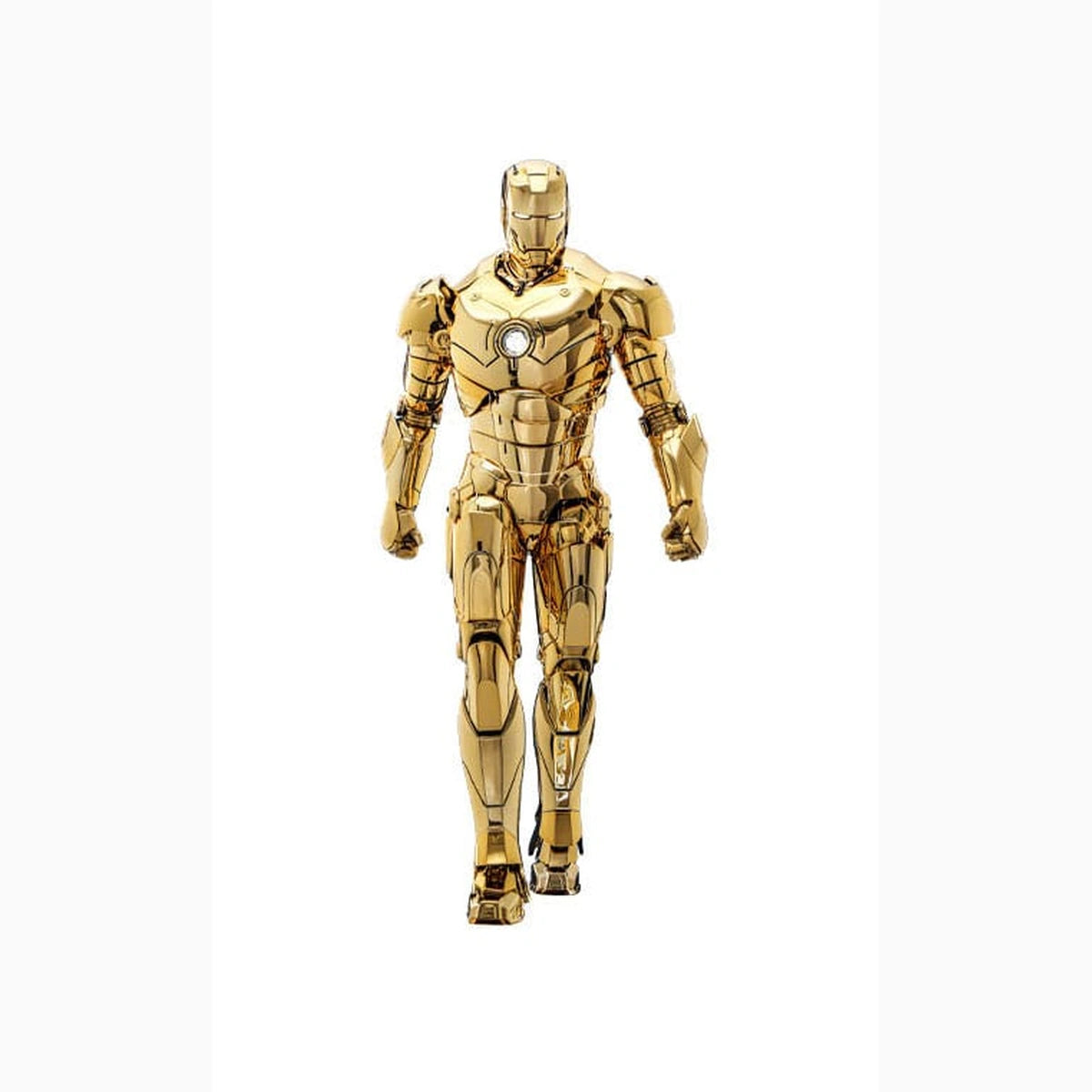 Iron Man figurine Movie Masterpiece Diecast 1/6 Iron Man Mark III (Gold Color Version)  Hot Toys Exclusive 33 cm - Image 1