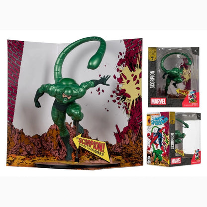 Marvel statuette PVC !/10 Scorpion (Metallic) (The Amazing Spider-Man #318) (Gold Label) 18 cm - Image 6