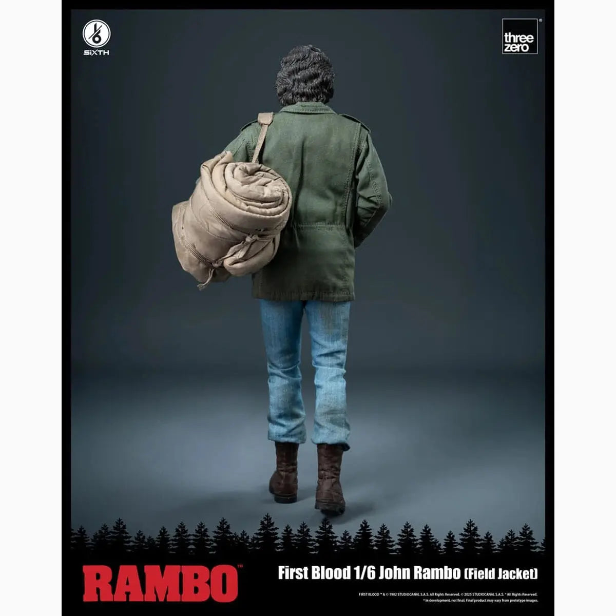Rambo: First Blood figurine 1/6 John Rambo (Field Jacket) 31 cm - Image 5