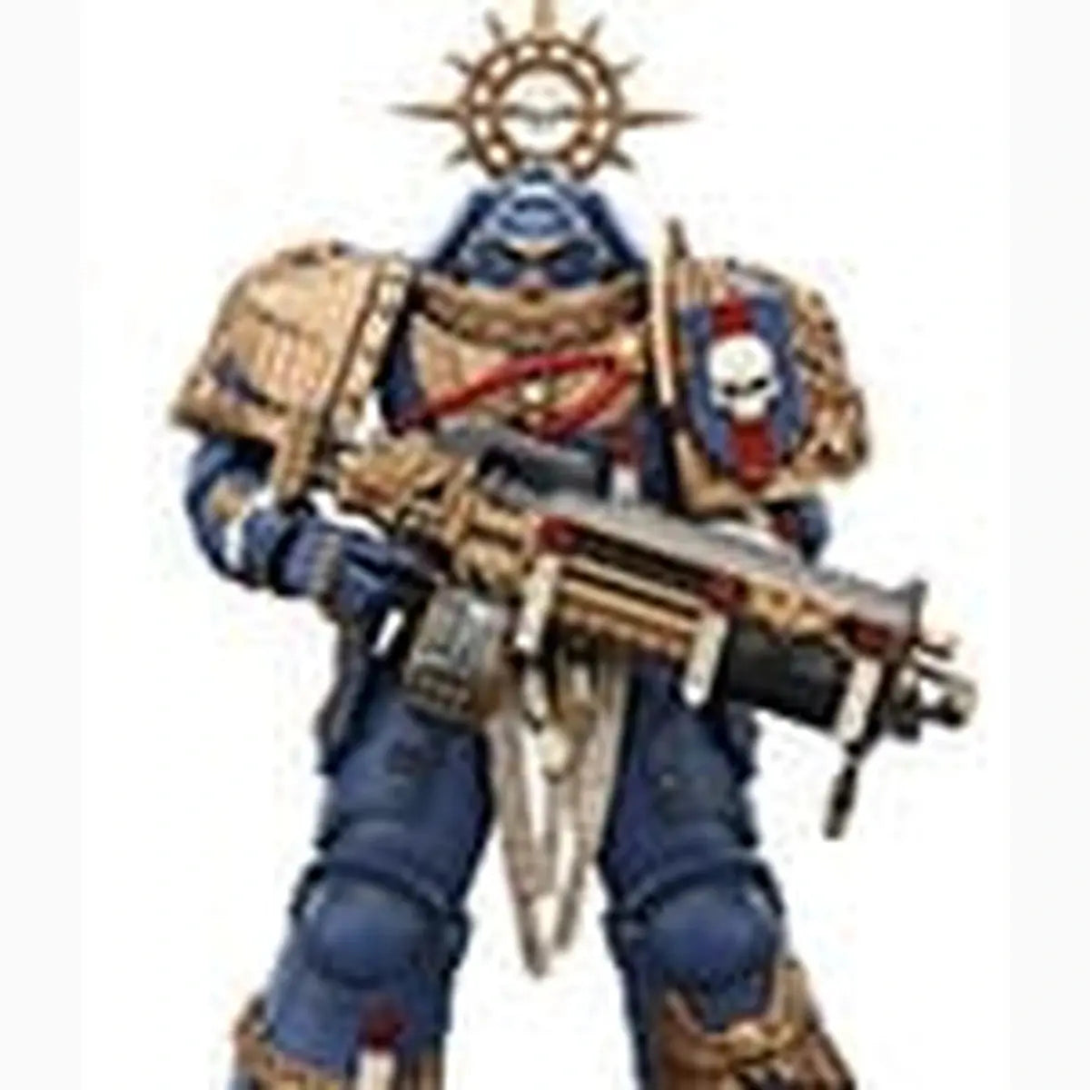 Warhammer 40,000: Space Marine 2 figurine Ultramarines Heavy Relic Primus Armor with Heavy Relic Bolt Rifle 13 cm - Image 2