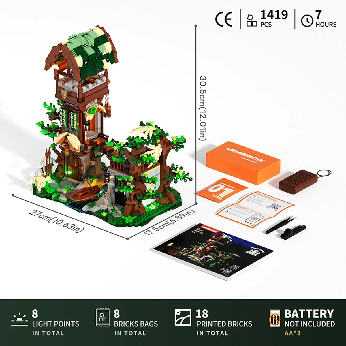 Lumibricks Middle Ages 12015 Forest Outpost - Image 4