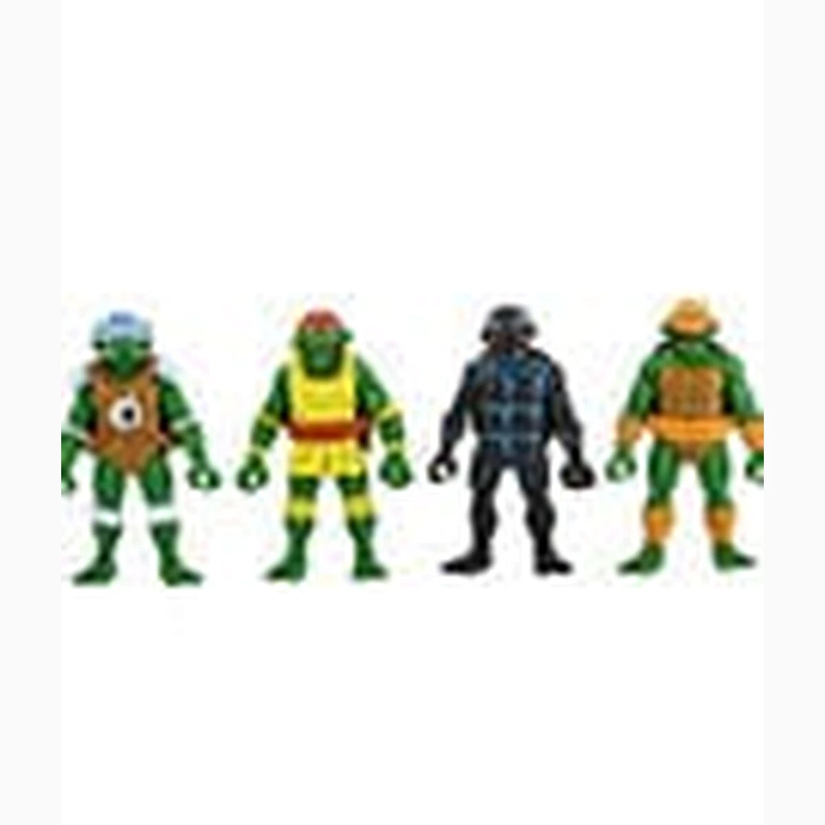 Tortues Ninja (Archie Comics) figurines Pack de 4 Stump Wrestling Turtles 18 cm - Image 2