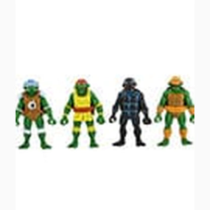 Tortues Ninja (Archie Comics) figurines Pack de 4 Stump Wrestling Turtles 18 cm - Image 2