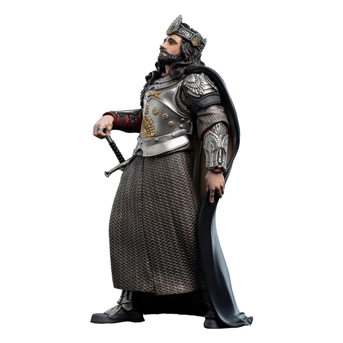 Le Seigneur des Anneaux figurine Mini Epics King Aragorn 19 cm - Image 4