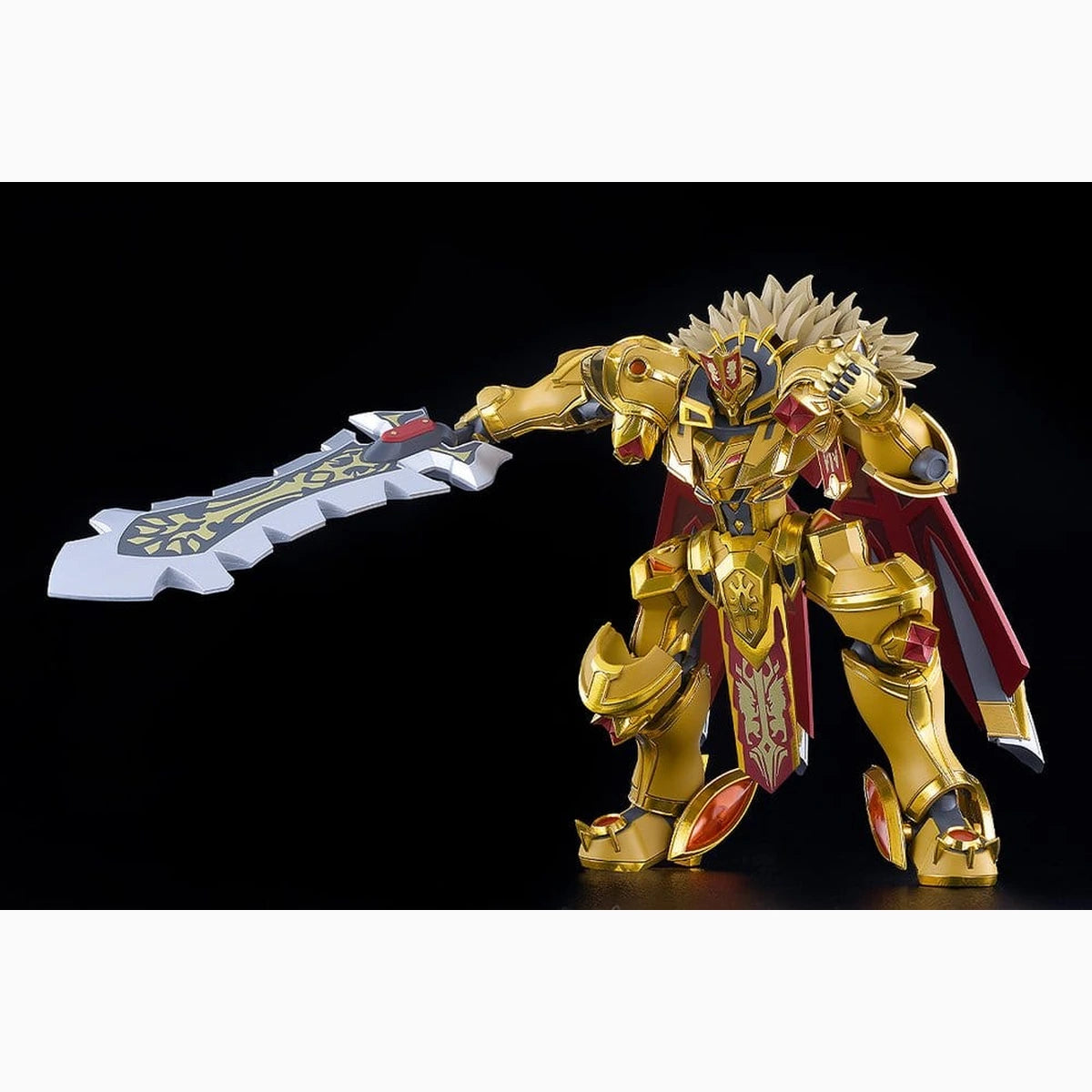 Knight's & Magic Plastic Model Kit Moderoid Goldleo: Royal Metallic Ver. 14 cm - Image 4