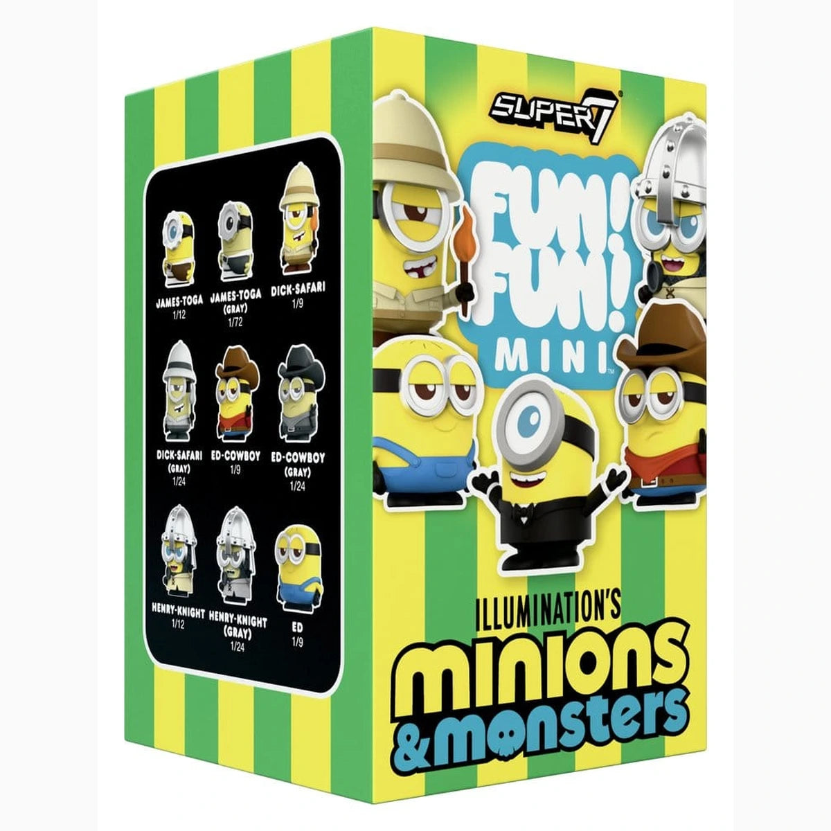 Minions Fun! Fun! figurines mini Wave 01 Minions & Monsters Blind Box Display (9) - Image 3