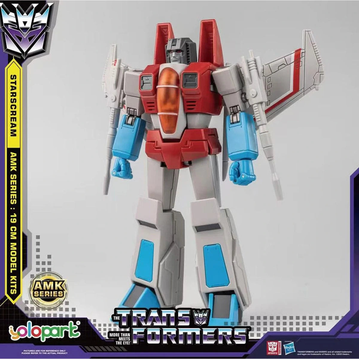 Transformers Generation One figurine Plastic Model Kit AMK Series Starscream 19 cm - Image 1
