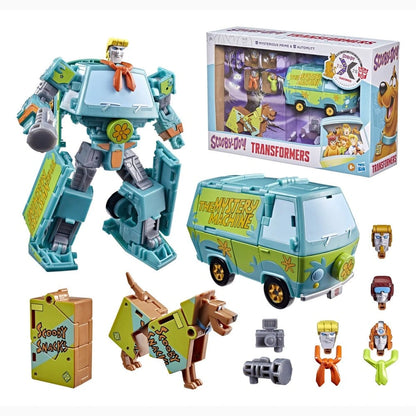 Transformers x Scooby-Doo pack 2 figurines Mysterious Prime & Automutt 15 cm - Image 4