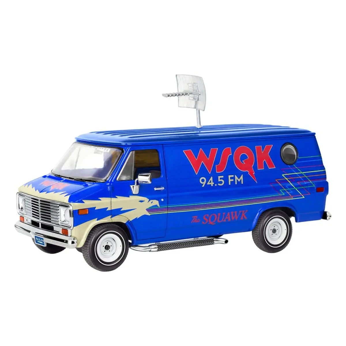 Stranger Things Model Kit 1/25 Squawk Van (Aqua Color) 21 cm - Image 3