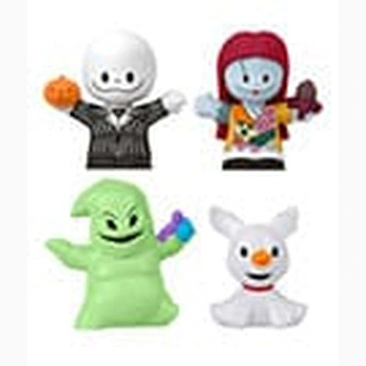 L'Étrange Noël de monsieur Jack pack 4 minifigurines Fisher-Price Little People Collector 7 cm - Image 2