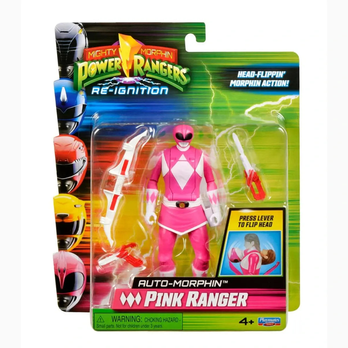 Power Rangers Figurine Auto-Morphin Pink Ranger 12 cm - Image ajoutée 16