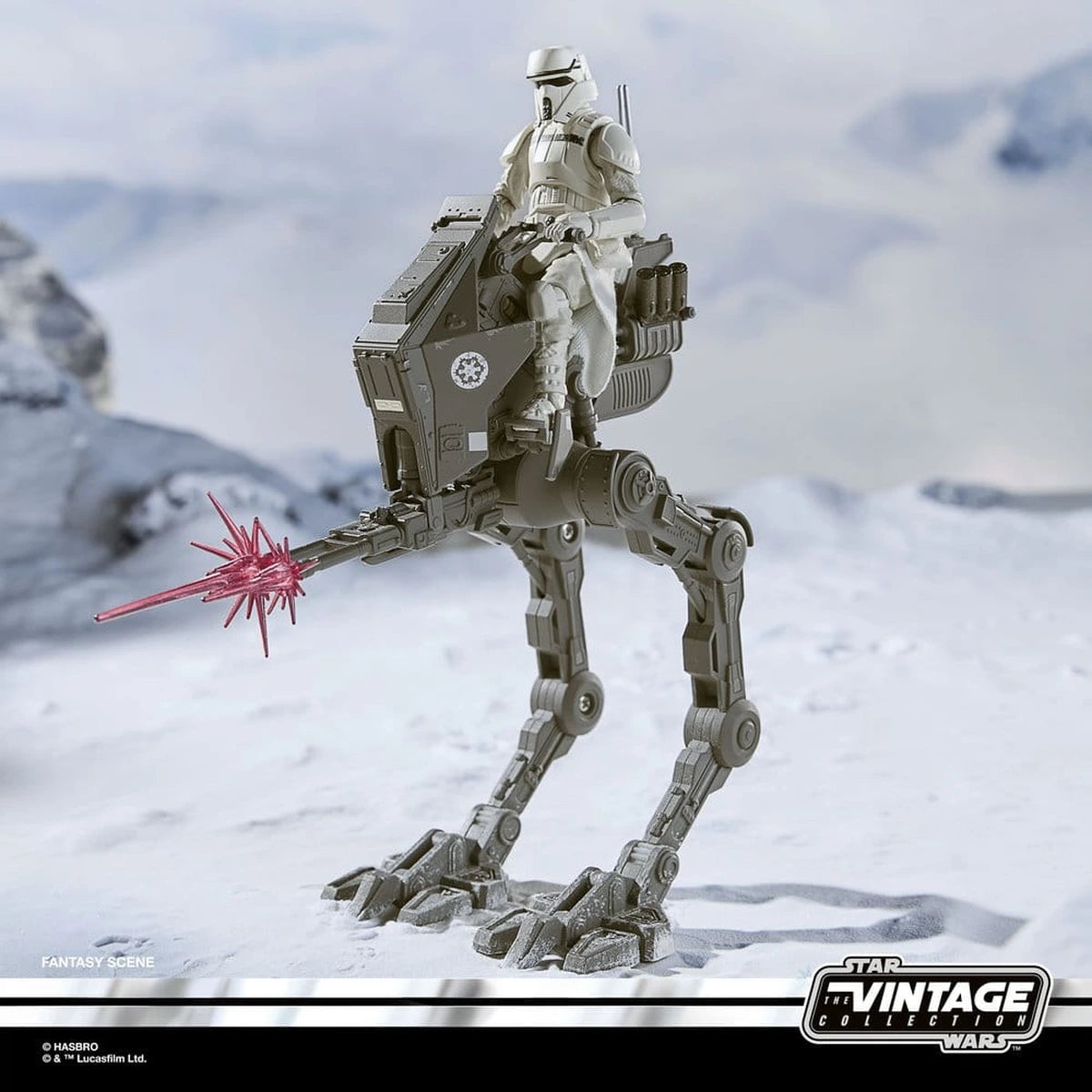 Star Wars: The Mandalorian & Grogu Vintage Collection véhicule Imperial Remnant AT-RT 10 cm - Image 4