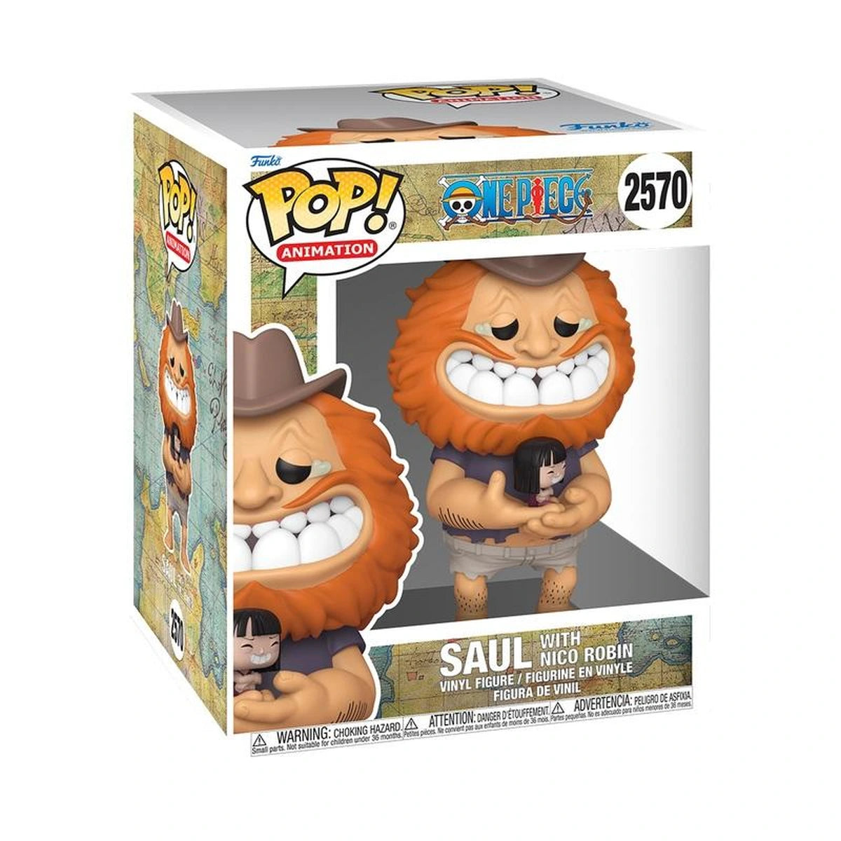 One Piece Pop Super Saul & Nico Robin - Image 1