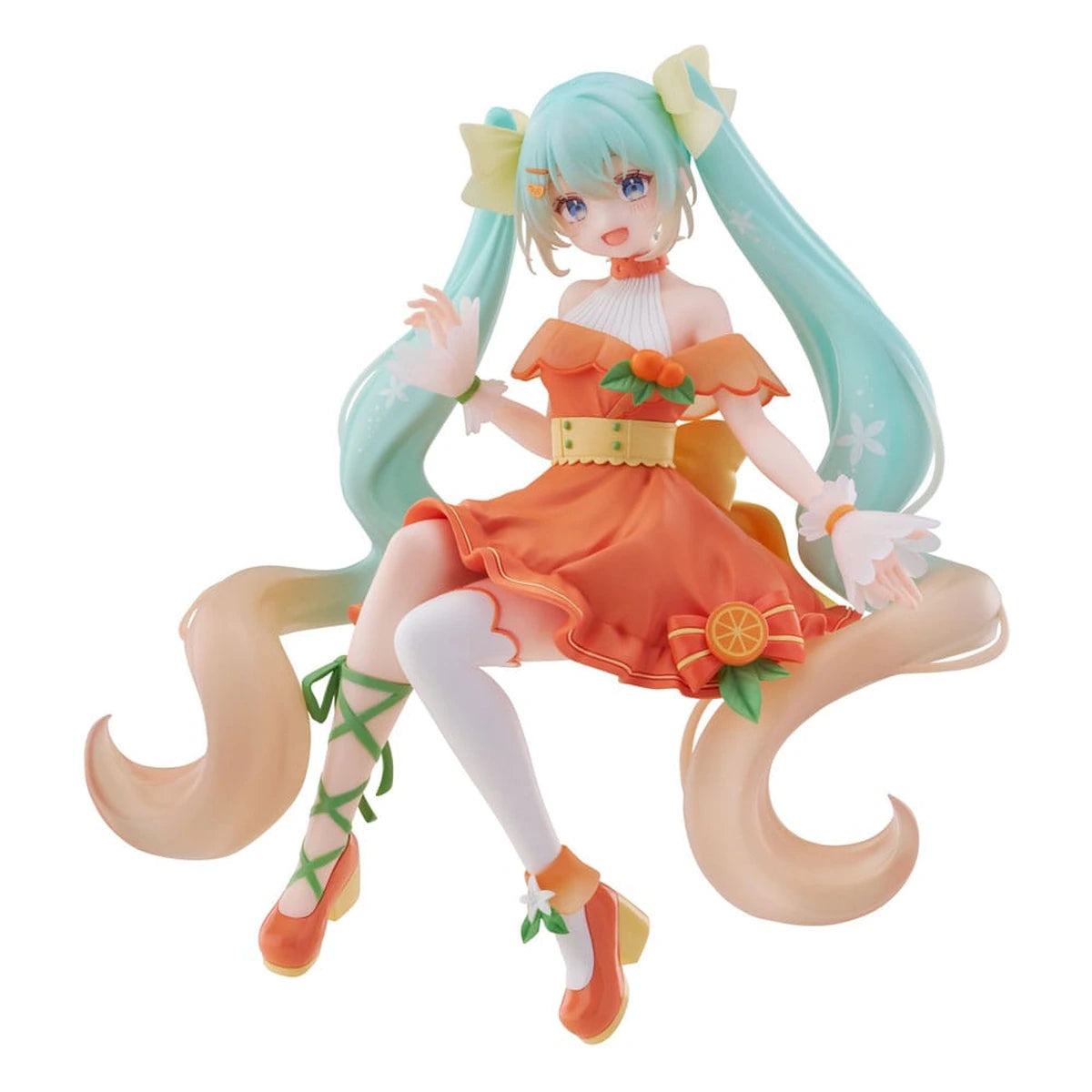 Hatsune Miku statuette PVC Noodle Stopper Hatsune Miku Citrus Ver. 14 cm - Image 3