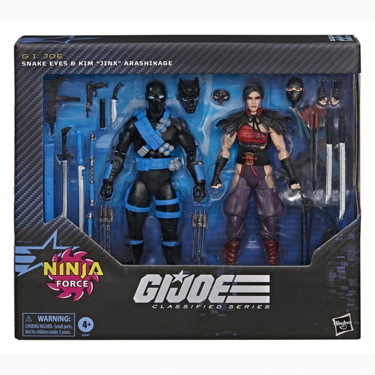 G.I. Joe Classified Series pack 2 figurines Snake Eyes & Kim "Jinx" Arashikage 15 cm - Image 6
