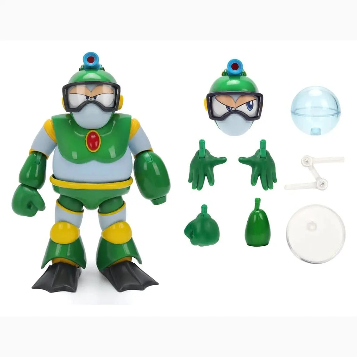 Mega Man figurine Bubble Man 11 cm - Image 3