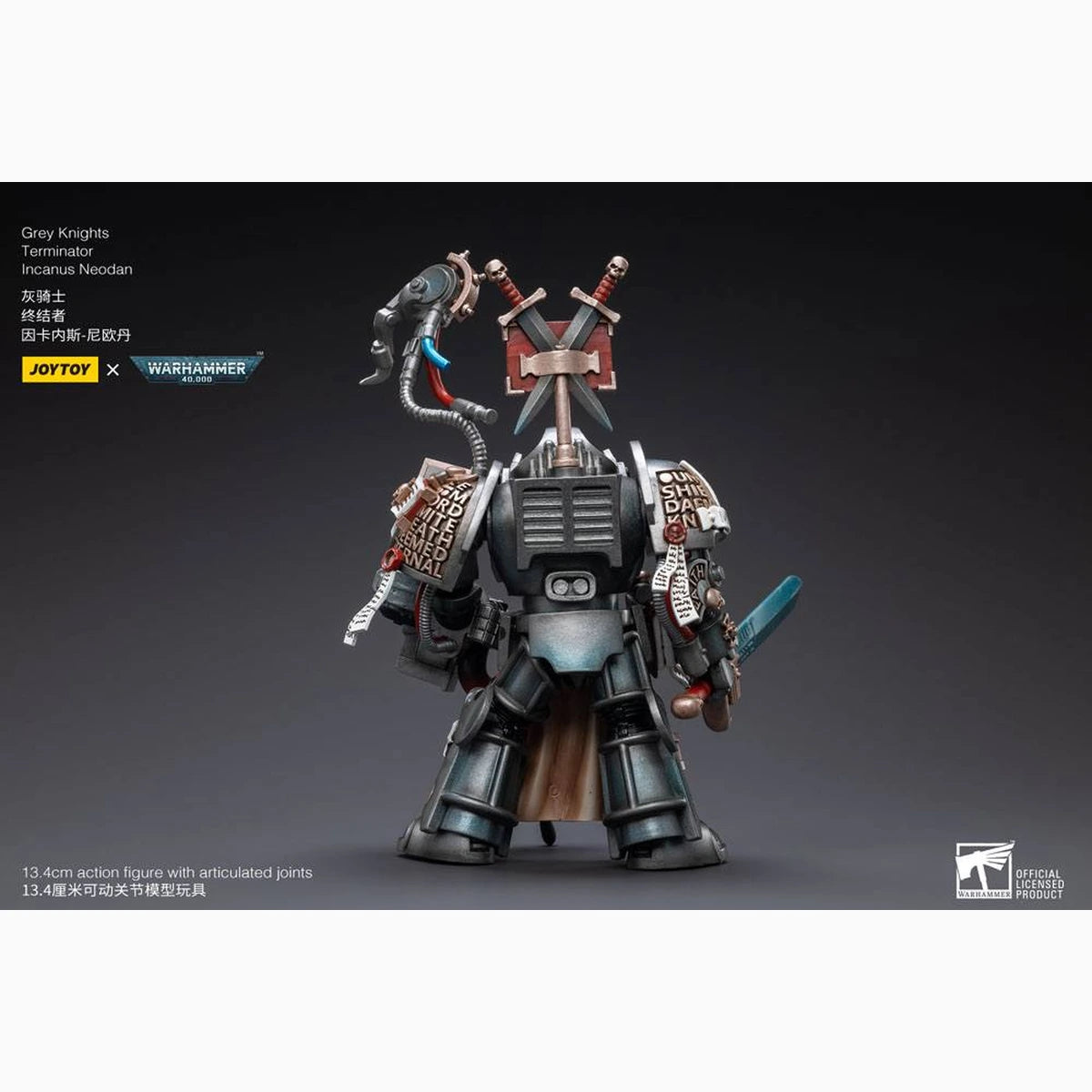 Warhammer 40k figurine 1/18 Grey Knights Terminator Incanus Neodan 13 cm - Image 4