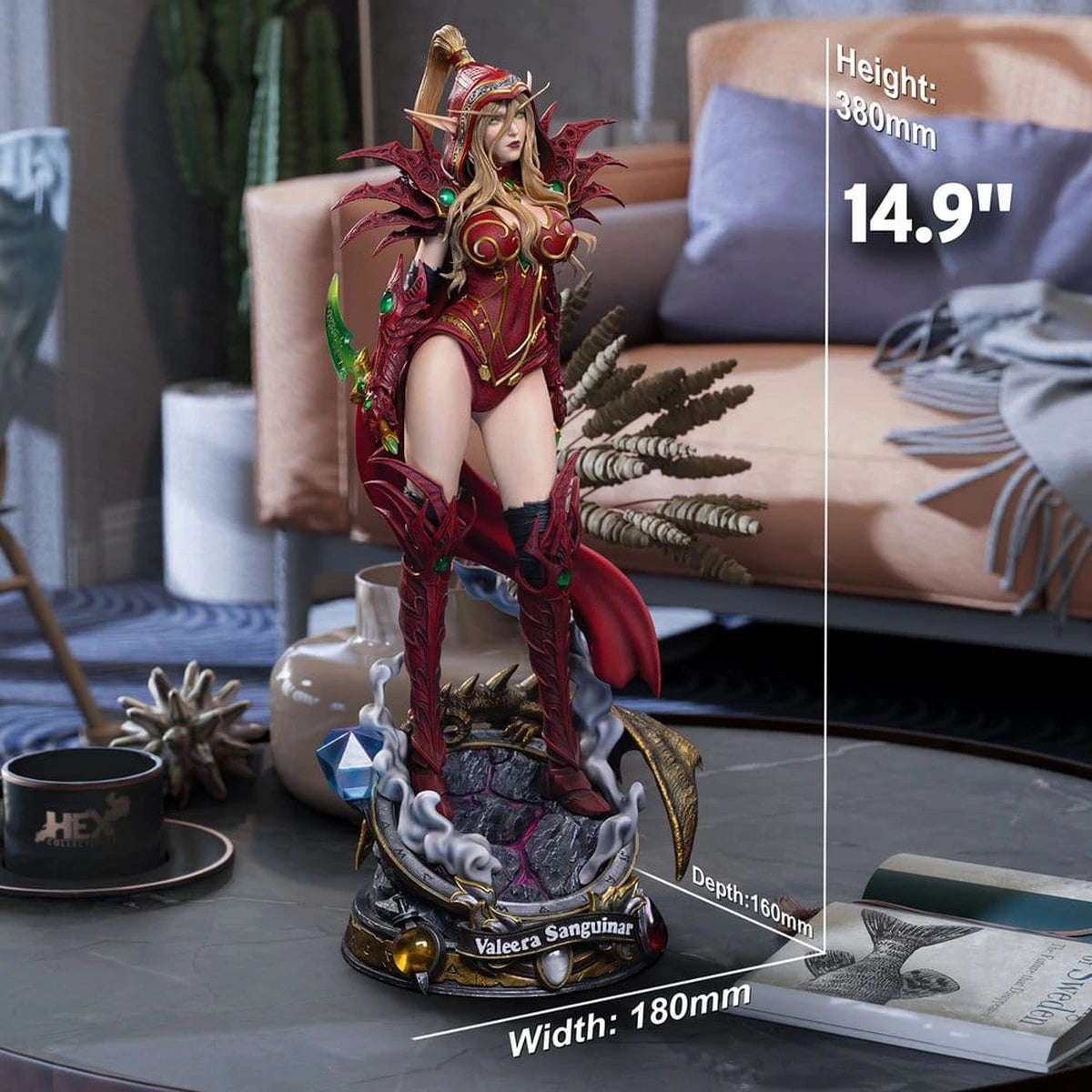 Hearthstone statuette 1/6 Valeera Sanguinar 38 cm - Image 4