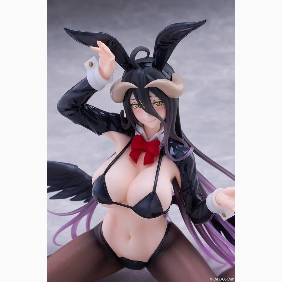 Overlord figurine PVC Moflock Albedo (Reverse Bunny Suit Ver.) 13 cm - Image 4