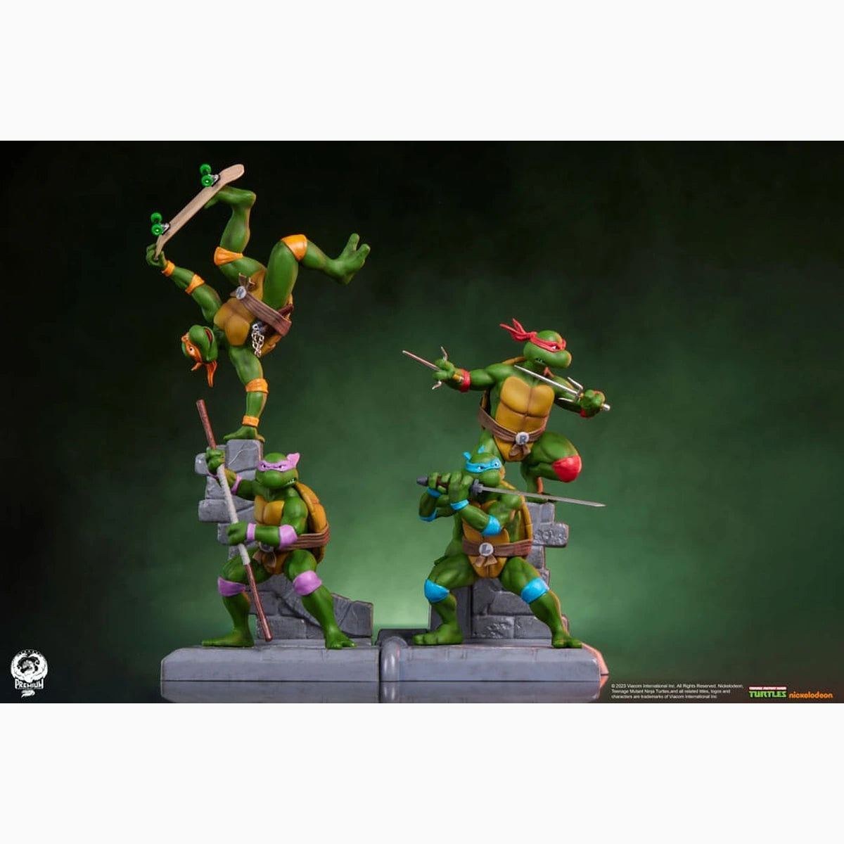 Tortues Ninja pack 4 statuette PVC Sabretooth 20 cm - Image 3