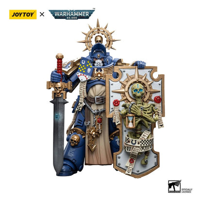 Warhammer 40k figurine 1/18 Ultramarines Primaris Captain with Relic Shield and Power Sword 12 cm - Image 1