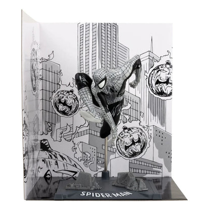 Marvel Collection statuette PVC 1/10 Spider-Man (Spider-Man #6)(Line Art)(Gold Label) 10 cm - Image 4