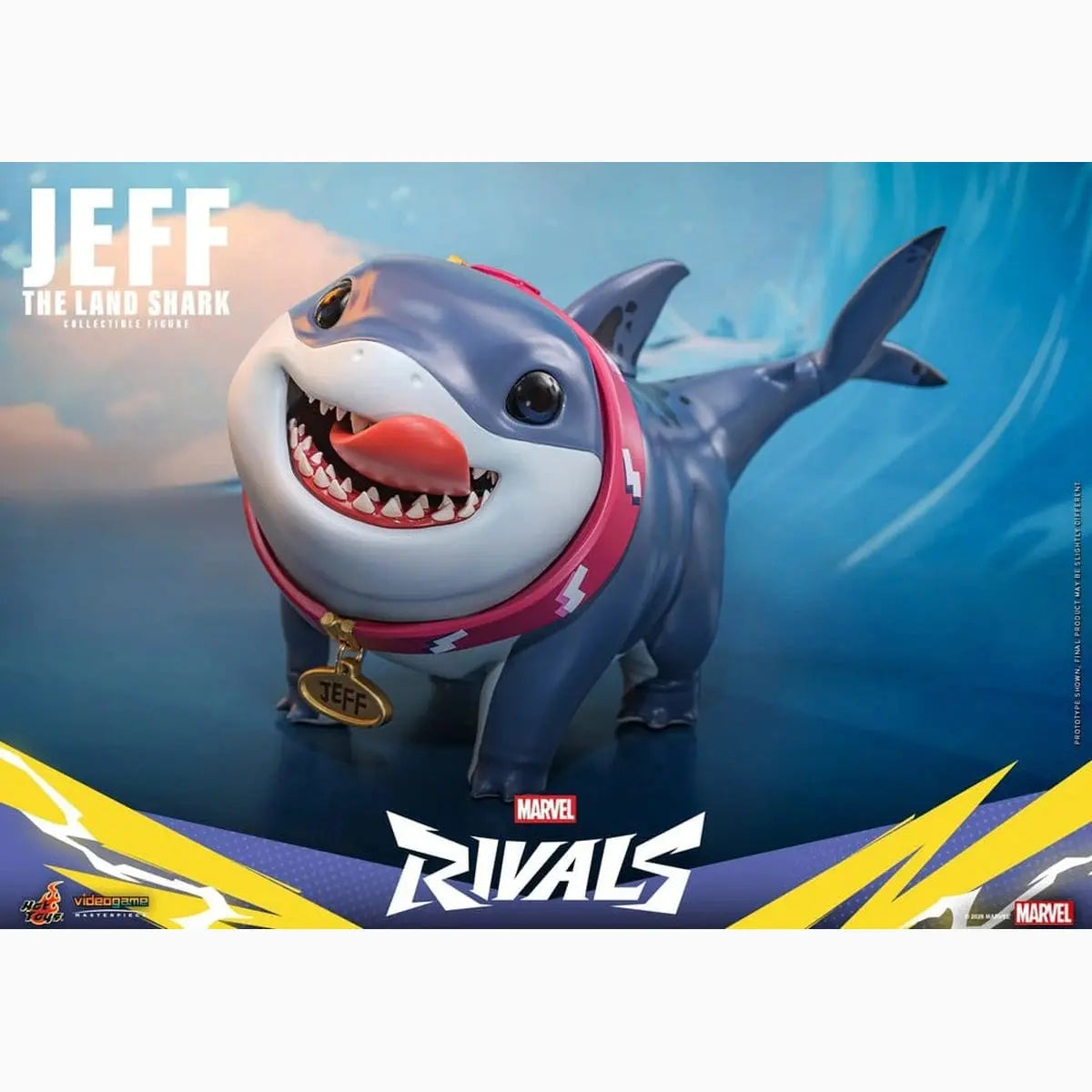 Marvel Rivals Videogame Masterpiece Series Figurine d'action Jeff the Land Shark 11 cm - Image 5