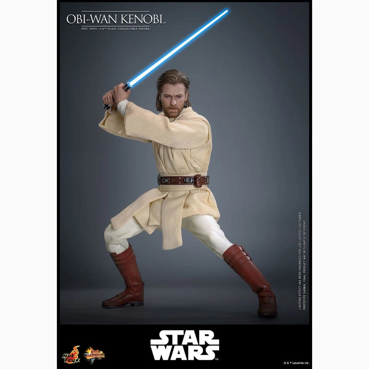Star Wars, épisode II : L'Attaque des clones figurine 1/6 Obi-Wan Kenobi 31 cm - Image 5