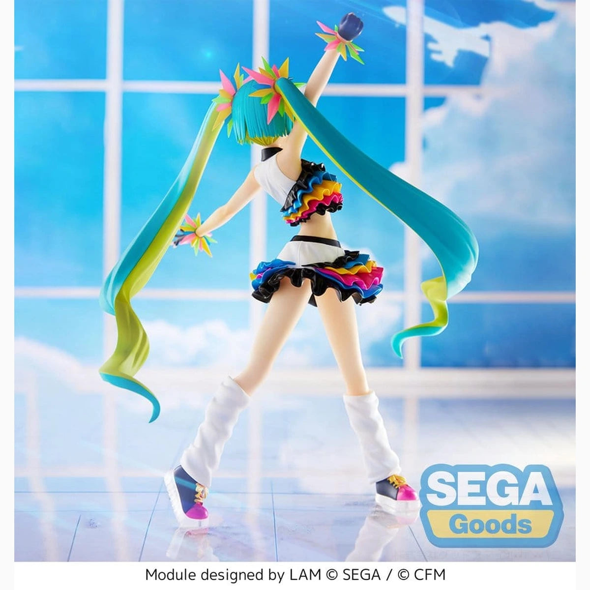 Hatsune Miku Project DIVA MEGA39's FIGURIZM figurine PVC Hatsune Miku - Catch the Wave 25 cm - Image 4