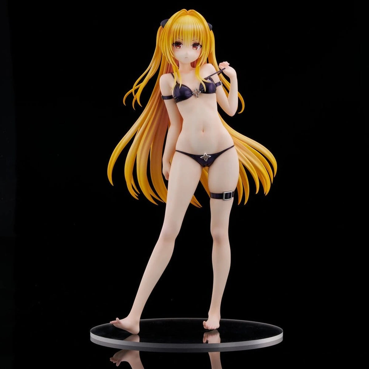 To Love Ru Darkness figurine PVC 1/4 Swimsuit Series Golden Darkness 39 cm - Image 6