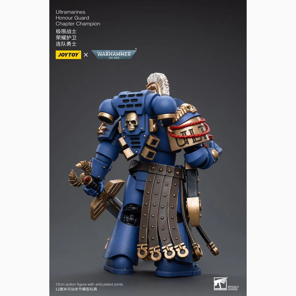 Warhammer 40k figurine 1/18 Ultramarines Honour Guard Chapter Champion 12 cm - Image 4