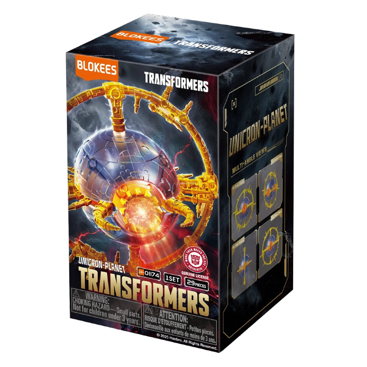 Transformers Blokees Unicron Planet Transparent Version - Image 1