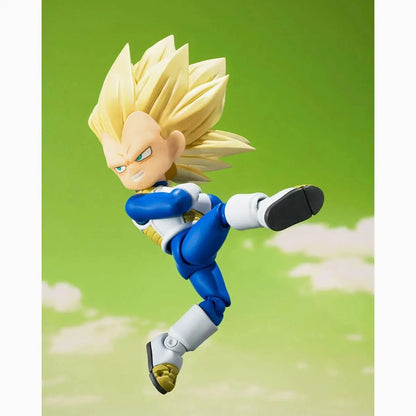 Dragon Ball figurine S.H.Figuarts Super Saiyan Level 3 Vegeta (mini) Daima 8 cm - Image 6