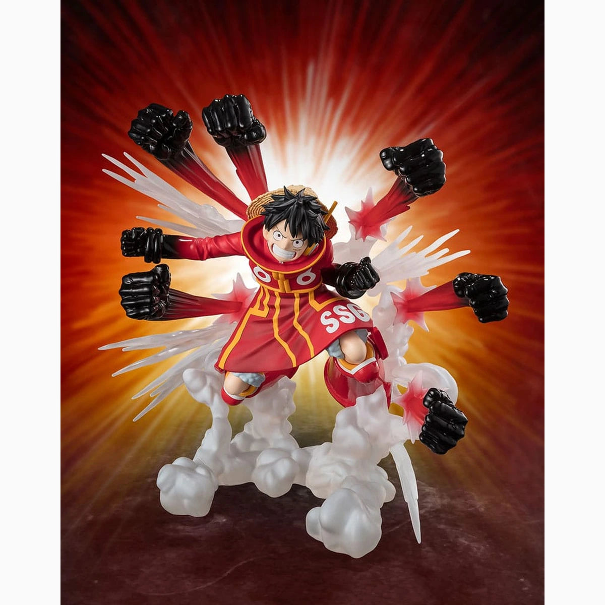 One Piece statuette PVC Figuarts ZERO Extra Battle Monkey D. Luffy -Gum Gum Hawk Gatling- 19 cm - Image 1