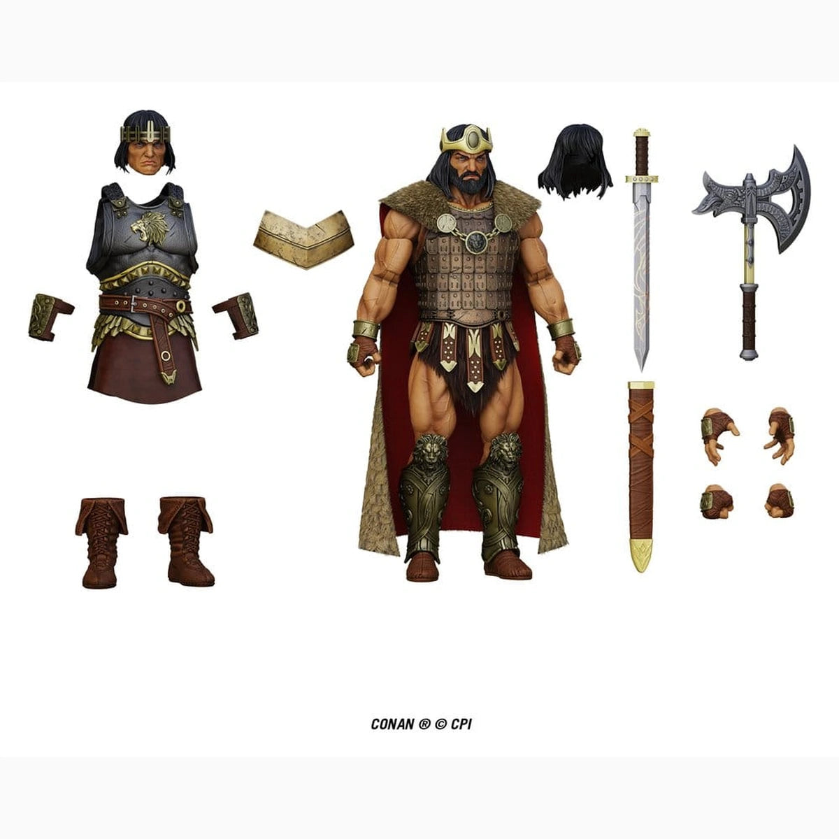Conan Epic H.A.C.K.S. figurine 1/12 King Conan: Ruler of Aquilonia - Image 7