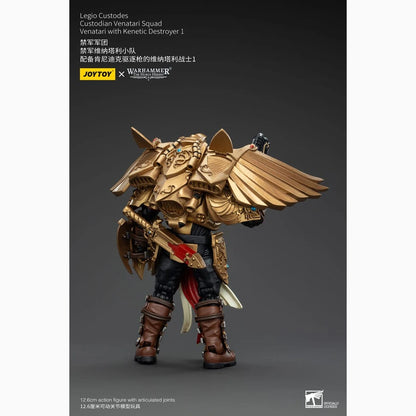 Warhammer The Horus Heresy figurine 1/18 Legio Custodes Custodian Venatari Squad Venatari with Kenetic Destroyer 1 13 cm - Image 4