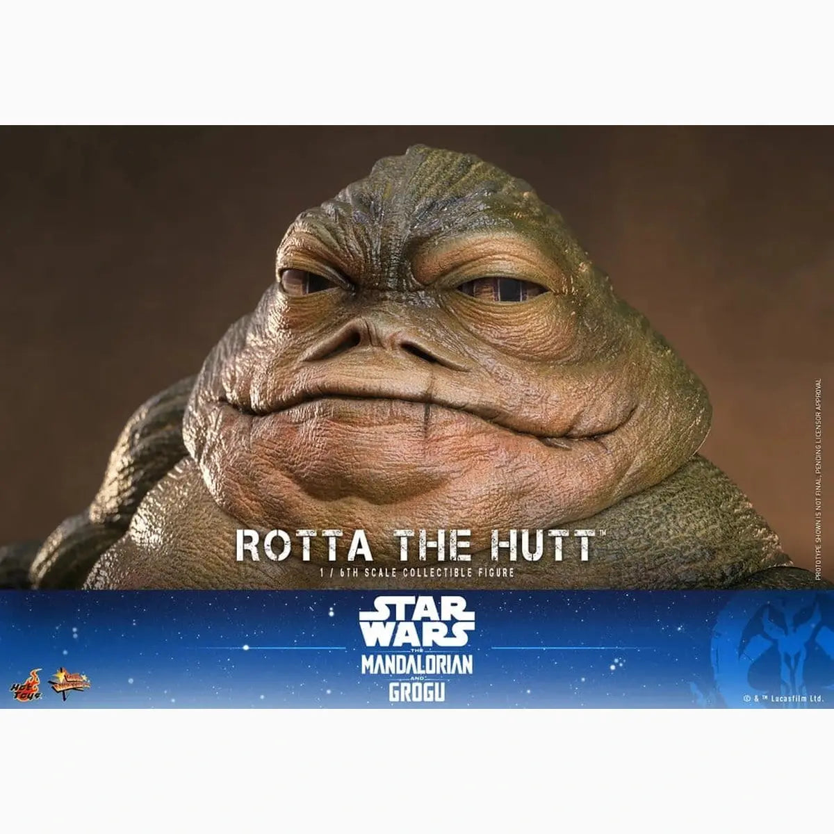 Star Wars Movie Masterpiece figurine 1/6 Rotta The Hutt 32 cm - Image 5