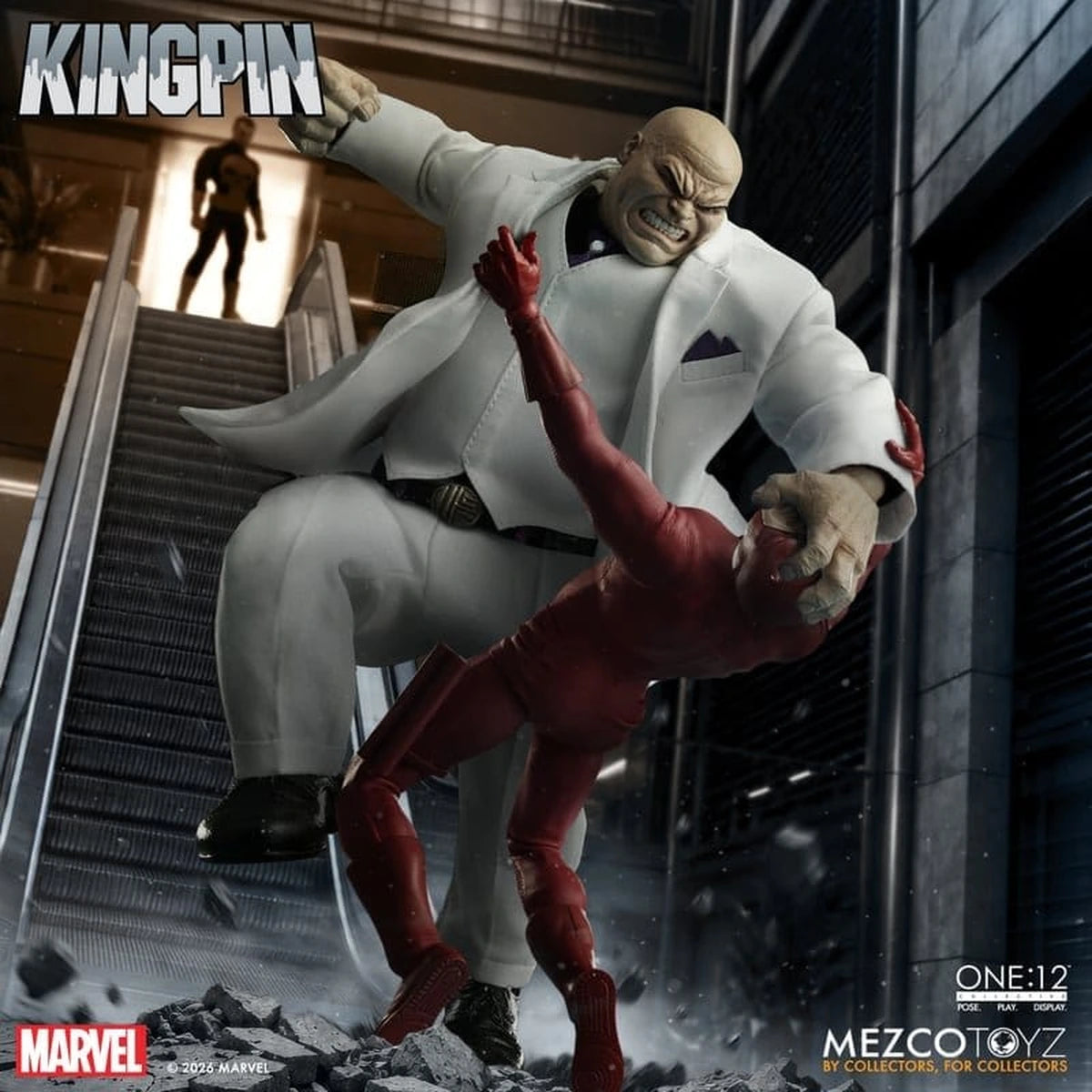 Marvel Comics One:12 Collective figurine 1/12 Kingpin 18 cm - Image 4