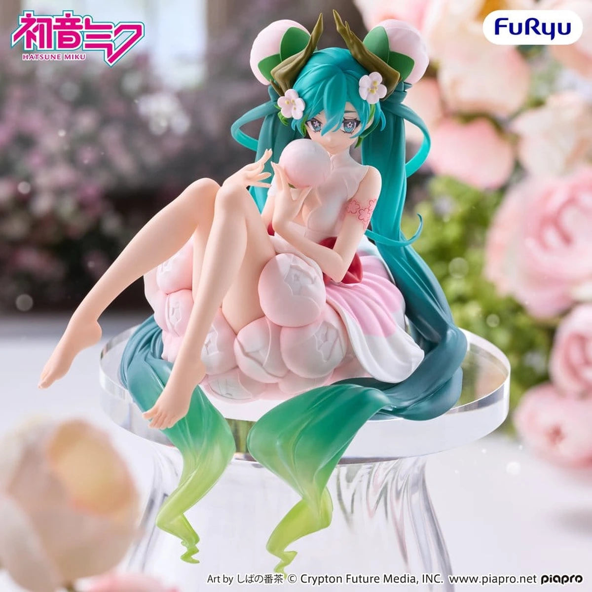 Hatsune Miku figurine PVC Noodle Stopper Flower Fairy White Plum Blossom 13 cm - Image 4