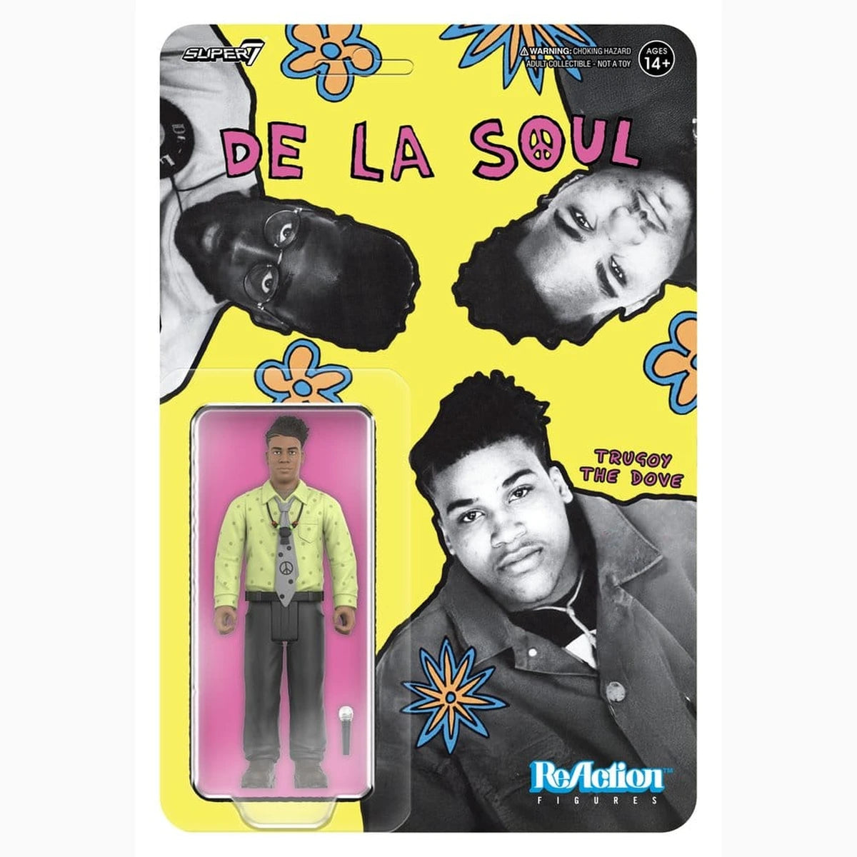 De La Soul ReAction figurine Wave 01 David "Trugoy the Dove" Jolicoeur (Me, Myself & I) - Image 1