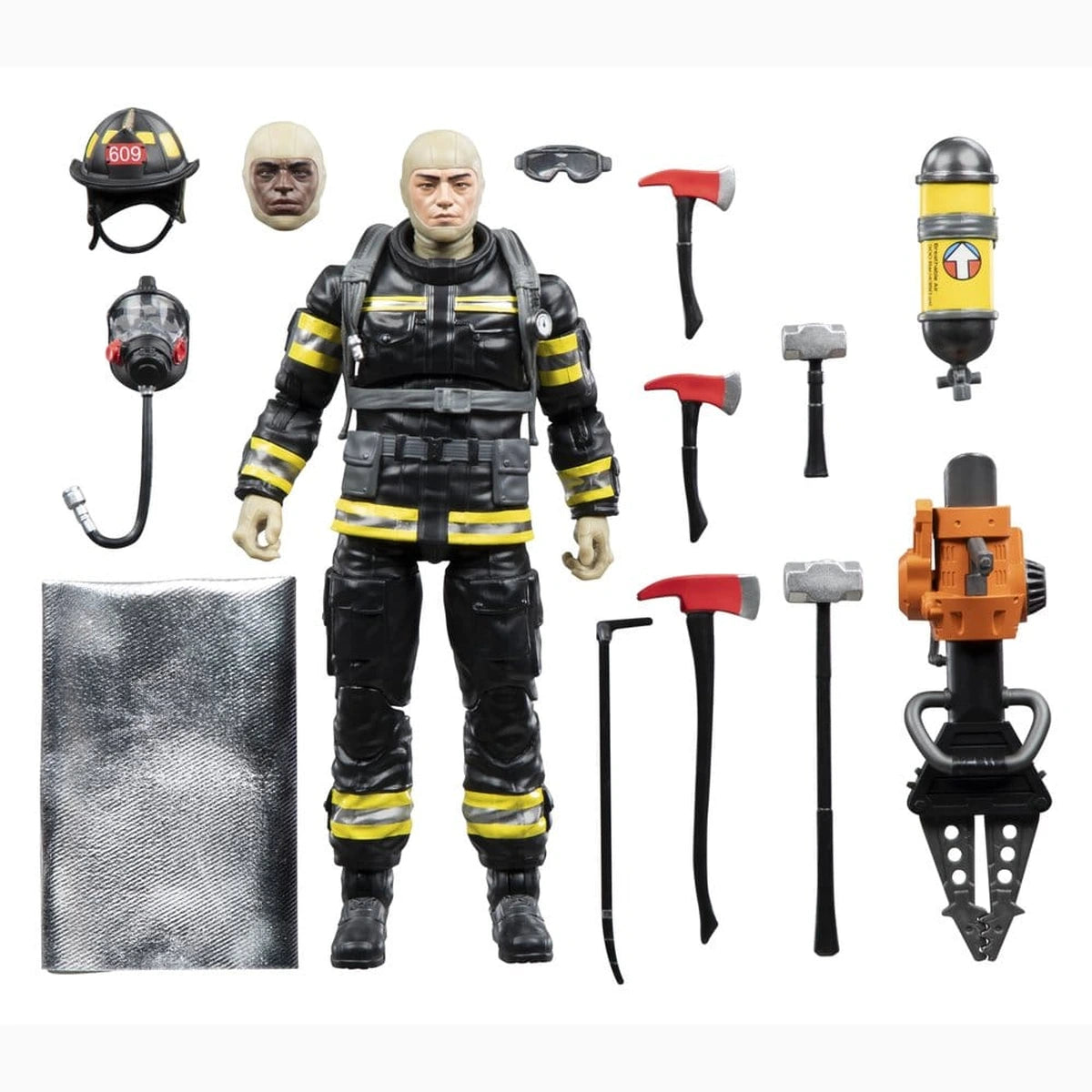 G.I. Joe Classified Series Legacy Collection figurine Search & Rescue Firefighter 15 cm - Image 6