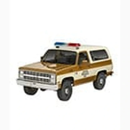 Stranger Things kit complet maquette 1/25 1985 Chevrolet K5 Blazer (Aqua Color) 19 cm - Image 2