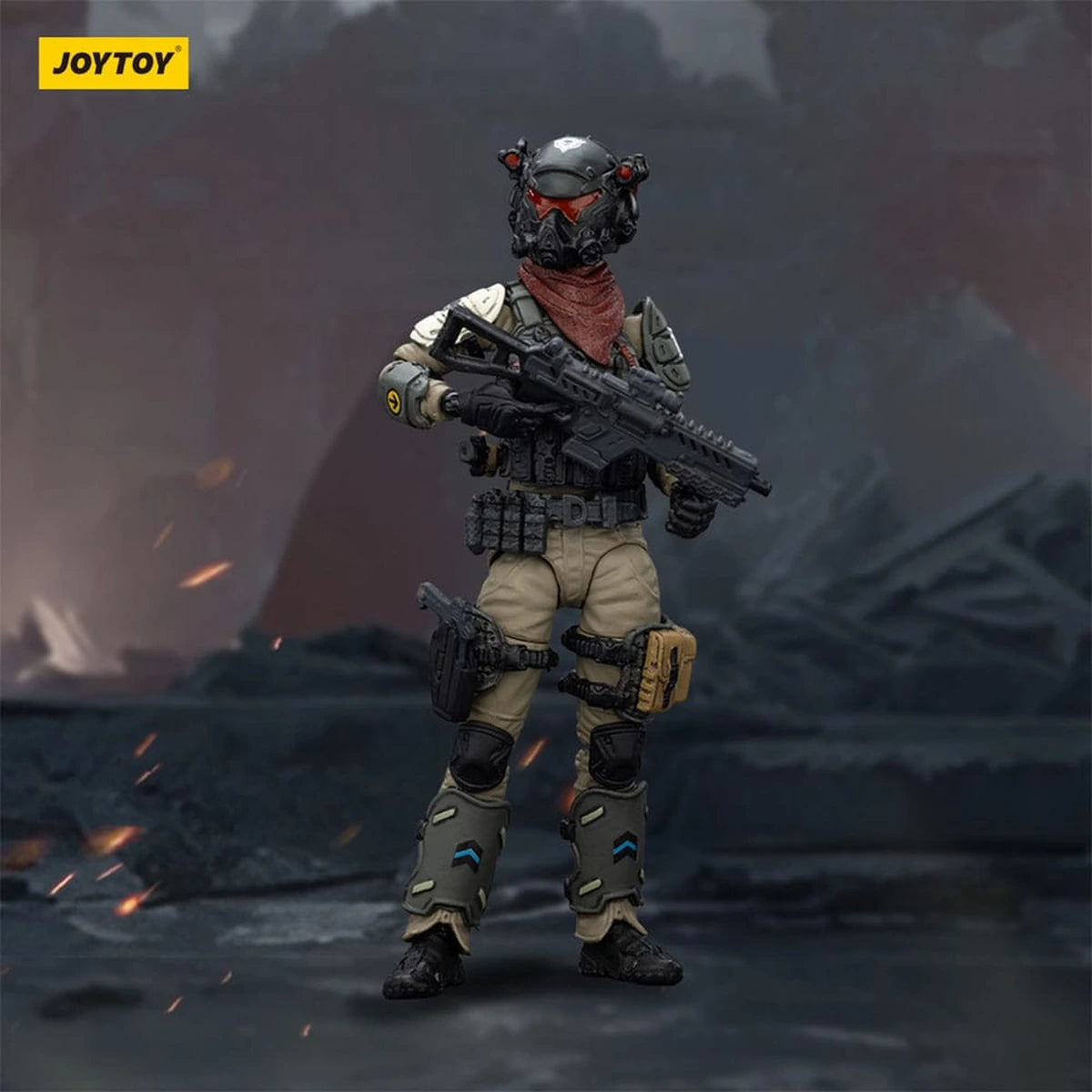 APOC Series Dark Source figurine Stellar Scar Assault Team Gravelgold 11 cm - Image 3