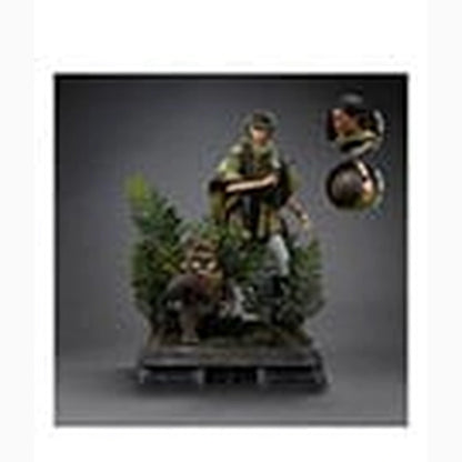 Star Wars Episode VI Art Scale Statue 1/10 Leia and Wicket 21 cm - Image 2